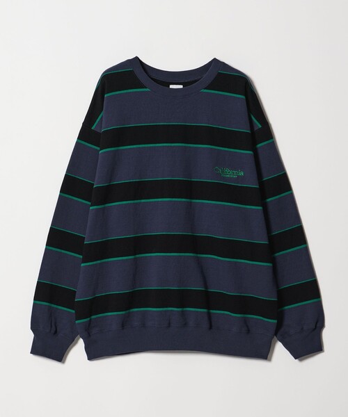 California General Store(California General Store)の「<CGS.>ボーダー スウェット クルーネック(スウェット・メンズ・ダークグレー/ピンク/ネイビー・M/S/L/XL)」の7枚目の写真