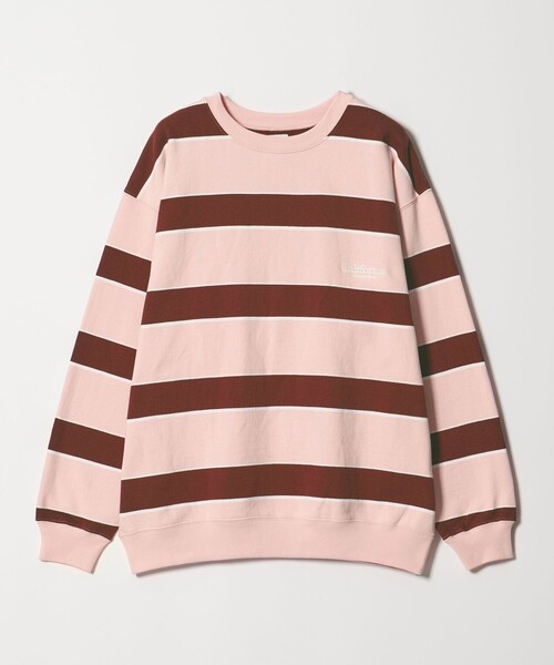 California General Store(California General Store)の「<CGS.>ボーダー スウェット クルーネック(スウェット・メンズ・ダークグレー/ピンク/ネイビー・M/S/L/XL)」の18枚目の写真