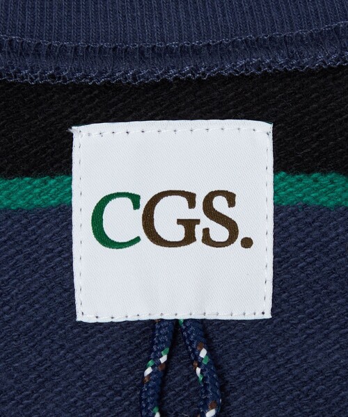 California General Store(California General Store)の「<CGS.>ボーダー スウェット クルーネック(スウェット・メンズ・ダークグレー/ピンク/ネイビー・M/S/L/XL)」の22枚目の写真