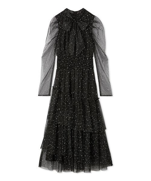 ロングスリーブラメチュールドレス（ドレス）｜FURFUR（ファーファー