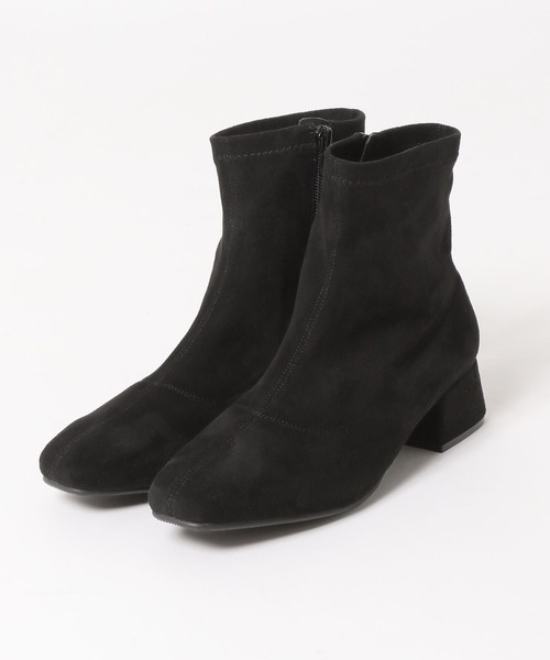 GLOBAL WORK（グローバルワーク）の「らくっション撥水ストレッチローヒール/598275（ブーツ・レディース・ブラック/ブラック系その他/ブラウン/ダークブラウン・X-LARGE/SMALL/LARGE/MEDIUM）」の12枚目の写真