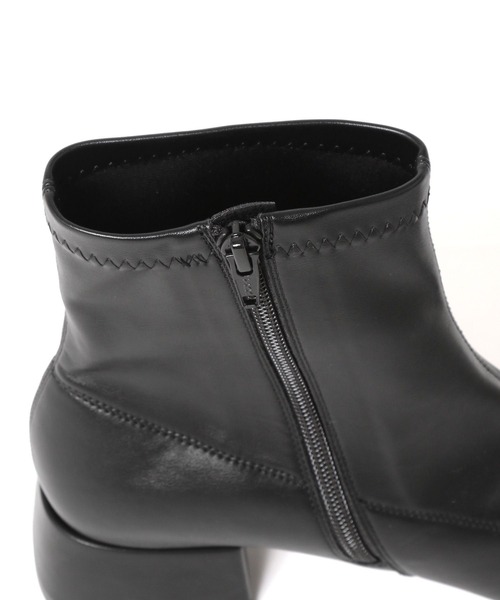 GLOBAL WORK（グローバルワーク）の「らくっション撥水ストレッチローヒール/598275（ブーツ・レディース・ブラック/ブラック系その他/ブラウン/ダークブラウン・X-LARGE/SMALL/LARGE/MEDIUM）」の18枚目の写真