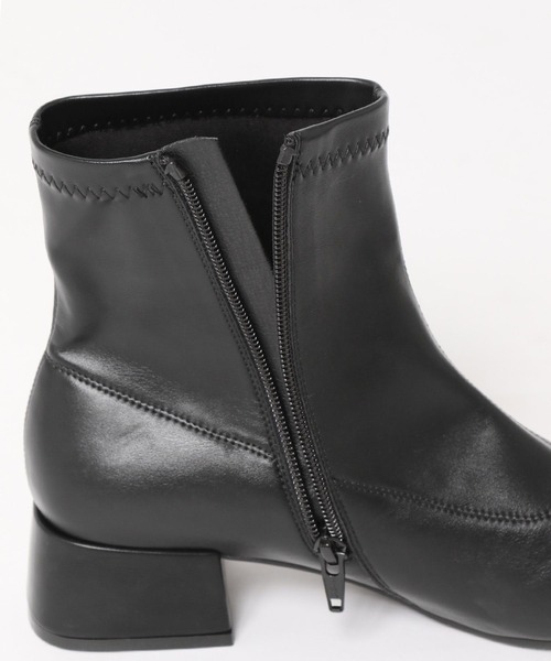 GLOBAL WORK（グローバルワーク）の「らくっション撥水ストレッチローヒール/598275（ブーツ・レディース・ブラック/ブラック系その他/ブラウン/ダークブラウン・X-LARGE/SMALL/LARGE/MEDIUM）」の19枚目の写真