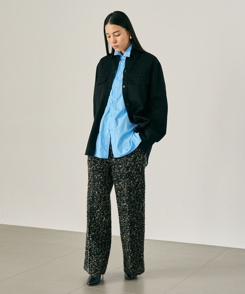 Chaos（カオス）の「Chaos(カオス)/ ◆WHY NOT NOW◆イーストデニムシャツ（シャツ/ブラウス・レディース・ブラック・FREE）」の11枚目の写真