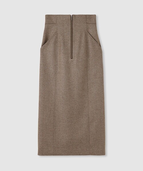 allureville（アルアバイル）の「シックツィードツイルサロペスカート（スカート・レディース・ブラウン/ブラック・2/1）」の15枚目の写真