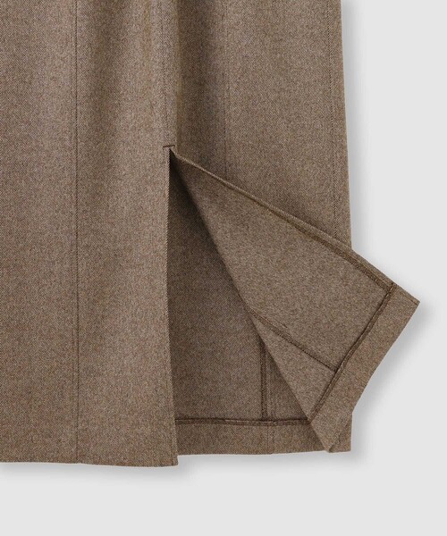 allureville（アルアバイル）の「シックツィードツイルサロペスカート（スカート・レディース・ブラウン/ブラック・2/1）」の19枚目の写真