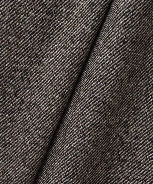 allureville（アルアバイル）の「シックツィードツイルサロペスカート（スカート・レディース・ブラウン/ブラック・2/1）」の5枚目の写真