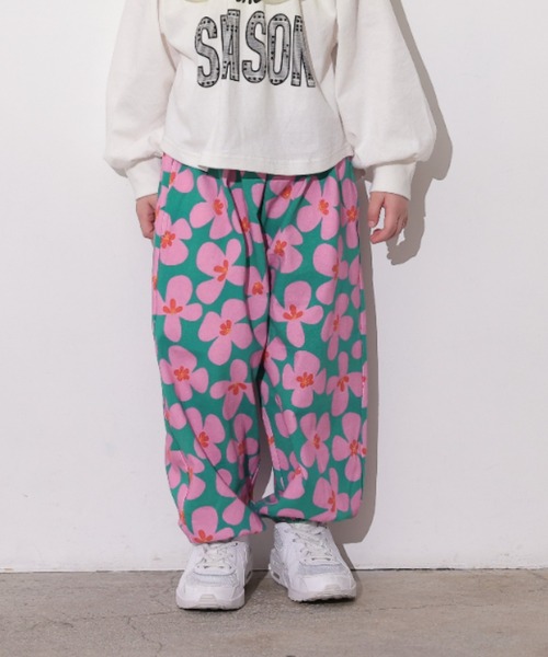 Ocean&Ground（オーシャン&グラウンド）の「ｿｳｶﾞﾗﾊﾞﾙｰﾝﾊﾟﾝﾂ（その他パンツ・キッズ・アイボリー/エメラルド/ブラック/マスタード・140/130/120/110/100/90/80）」の3枚目の写真