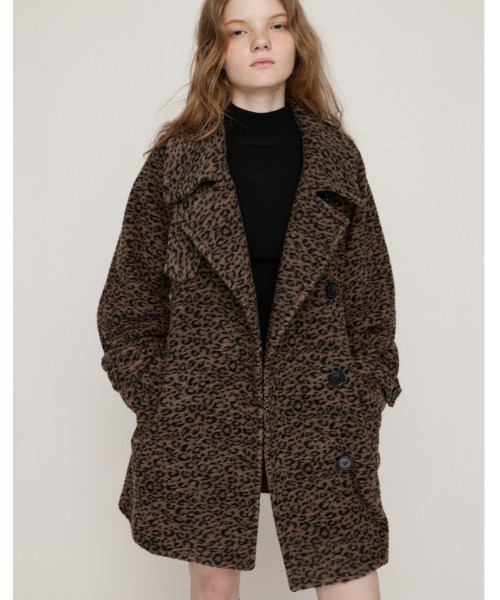 STAND NECK MIDI COAT スタンドネック ミディコート 秋服 冬服（ステン