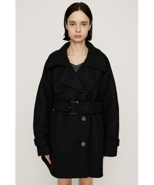 セール】STAND NECK MIDI COAT スタンドネック ミディコート 秋服 冬服