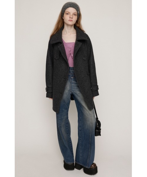 SLY 今季2025 STAND NECK MIDI コート SLY 今季2025 STAND NECK MIDI コート SLY 今季2025 STAND NECK MIDI