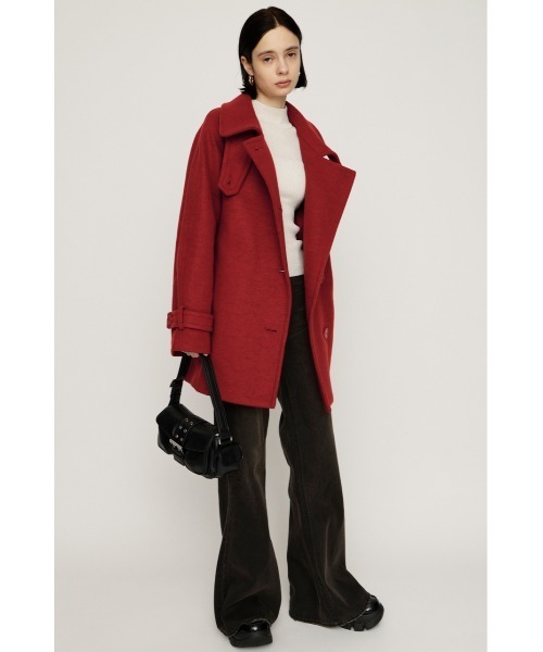 SLY（スライ）の「STAND NECK MIDI COAT スタンドネック ミディコート