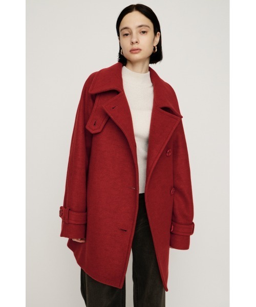SLY（スライ）の「STAND NECK MIDI COAT スタンドネック ミディコート