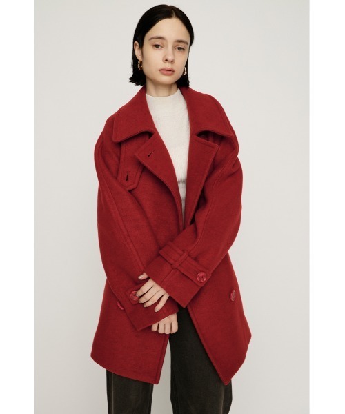 SLY アウター　STAND NECK MIDI COAT セール】STAND NECK MIDI COAT スタンドネック ミディコート 秋服 冬服