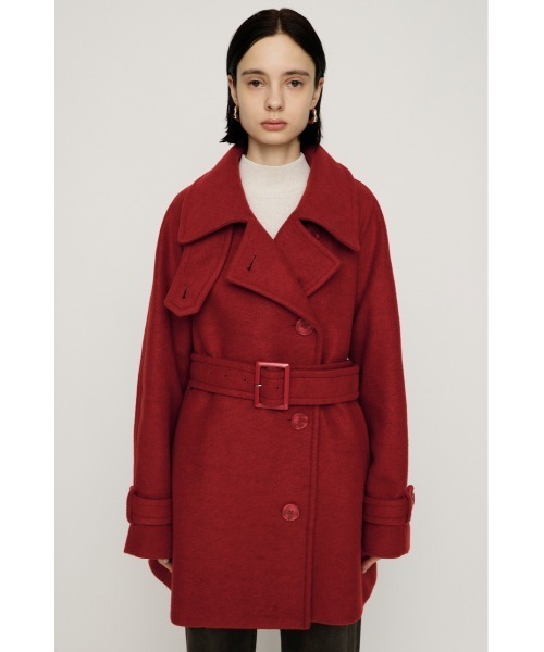 セール】STAND NECK MIDI COAT スタンドネック ミディコート 秋服 冬服