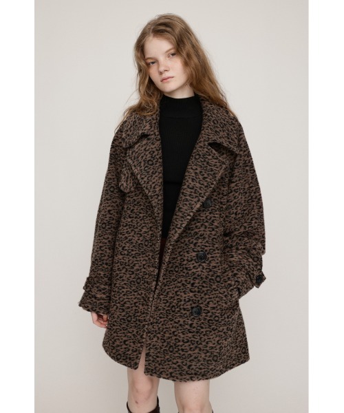 SLY スタンドネック ミディコート 秋服 冬服 SLY（スライ）の「STAND NECK MIDI COAT スタンドネック ミディコート