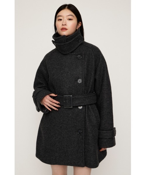 SLY STAND NECK MIDI COAT スタンドネック ミディコート セール】STAND NECK MIDI COAT スタンドネック ミディコート 秋服 冬服