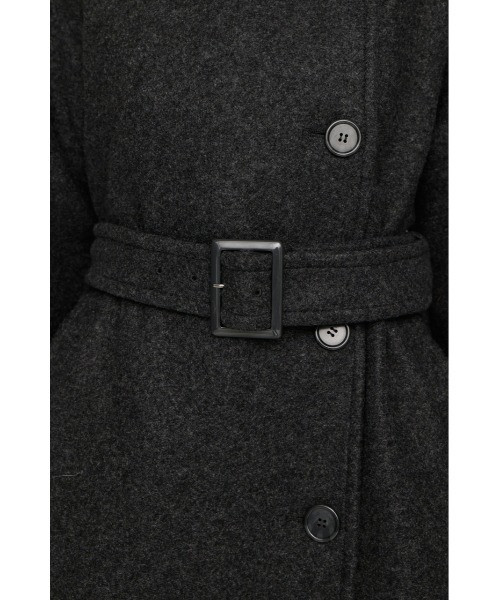 セール】STAND NECK MIDI COAT スタンドネック ミディコート 秋服 冬服