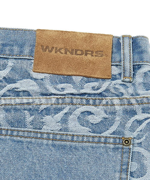 WKNDRS（ウィーキャンドース）の「ART NOUVEAU DENIM SHORTS (L.DENIM)（その他パンツ・レディース・その他・MEDIUM/LARGE/X-LARGE）」の5枚目の写真
