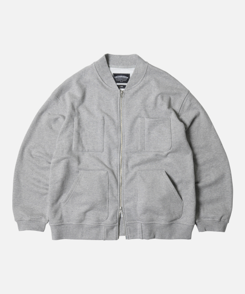 FRIZMWORKS(フリズムワークス)の「HEAVYWEIGHT SWEAT ZIP UP CARDIGAN _ GRAY(カーディガン/ボレロ・メンズ・その他・SMALL/MEDIUM/LARGE/X-LARGE)」の1枚目の写真