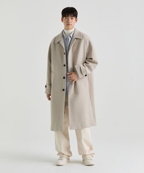 MUSINSA STANDARD（ムシンサスタンダード）の「[プレミアム] カシミヤ100 タートルネックニット [アイボリー]（ニット/セーター・メンズ・その他・SMALL/MEDIUM/LARGE/X-LARGE/XX-LARGE）」の18枚目の写真
