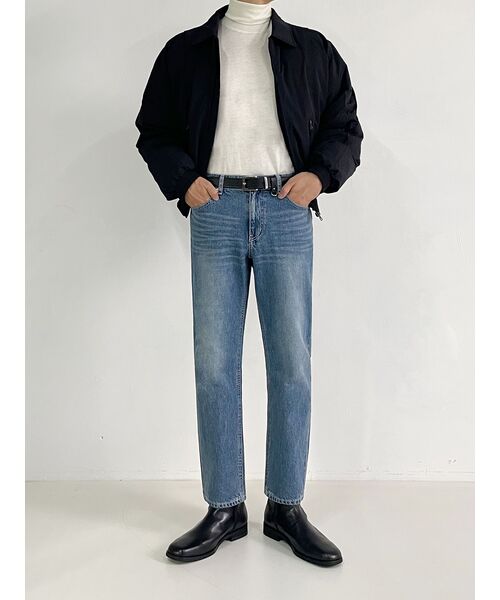 MUSINSA STANDARD（ムシンサスタンダード）の「[プレミアム] カシミヤ100 タートルネックニット [アイボリー]（ニット/セーター・メンズ・その他・SMALL/MEDIUM/LARGE/X-LARGE/XX-LARGE）」の8枚目の写真