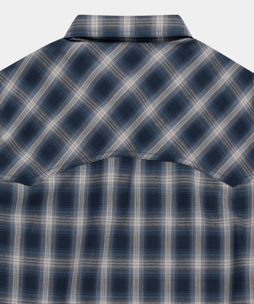 SLOWACID（スローアシッド）の「ニードルワークチェックシャツ[ブルー]（シャツ/ブラウス・レディース・その他・MEDIUM/LARGE）」の4枚目の写真
