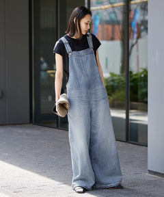 セール】デニムサロペット（サロペット/オーバーオール）｜FRAMeWORK