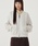 COVERNAT�i�J�o�[�i�b�g�j�́uWOMAN C LOGO SWEAT JACKET�i���̑��A�E�^�[�j�v�b�I�t�z���C�g