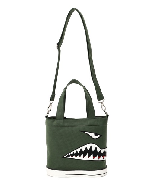 OKERU（オケル）の「OKERU/オケル/別注TYPE-C A10 MIL（ショルダーバッグ・レディース・カーキ・F）」の3枚目の写真