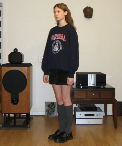 SINOON（シヌーン）の「ORIGINAL SWEATSHIRT (NAVY)（スウェット・レディース・その他・FREE）」の3枚目の写真