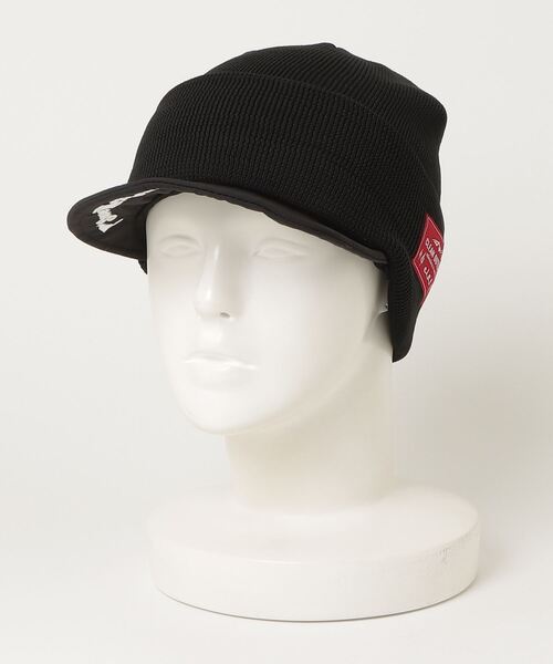 Clef（クレ）の「【クレ】ハッスイ スノー ニットキャップ（ニットキャップ/ビーニー・メンズ・ブラック/オリーブ/チャコールグレー・FREE）」の2枚目の写真