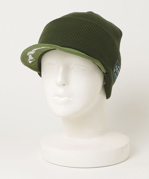 Clef（クレ）の「【クレ】ハッスイ スノー ニットキャップ（ニットキャップ/ビーニー・メンズ・ブラック/オリーブ/チャコールグレー・FREE）」の7枚目の写真