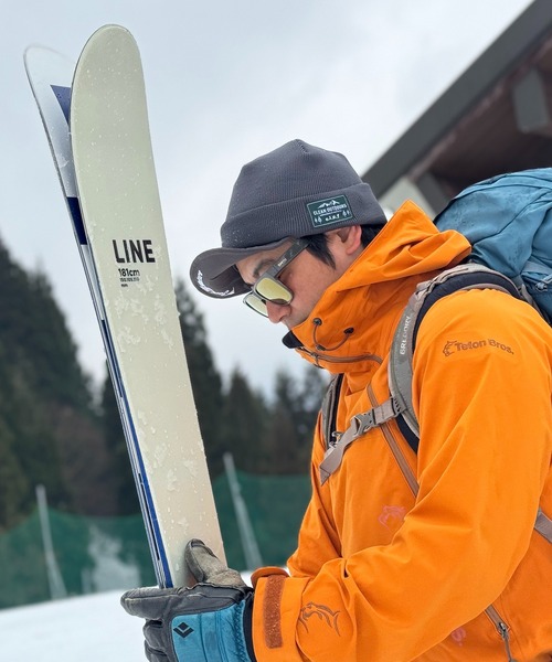 Clef（クレ）の「【クレ】ハッスイ スノー ニットキャップ（ニットキャップ/ビーニー・メンズ・ブラック/オリーブ/チャコールグレー・FREE）」の16枚目の写真