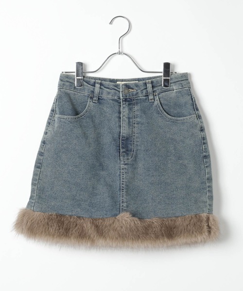 3.3 Field Trip (3.3フィールドトリップ)の「3.3 Field Trip/ファードッキングミニスカート(スカート・レディース・ネイビー/ブラック・SMALL/MEDIUM)」の13枚目の写真