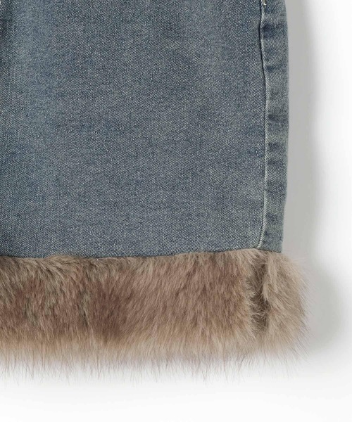 3.3 Field Trip (3.3フィールドトリップ)の「3.3 Field Trip/ファードッキングミニスカート(スカート・レディース・ネイビー/ブラック・SMALL/MEDIUM)」の17枚目の写真