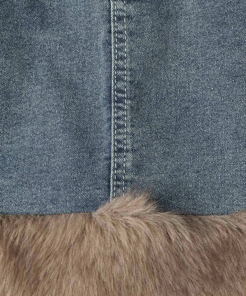 3.3 Field Trip (3.3フィールドトリップ)の「3.3 Field Trip/ファードッキングミニスカート(スカート・レディース・ネイビー/ブラック・SMALL/MEDIUM)」の21枚目の写真