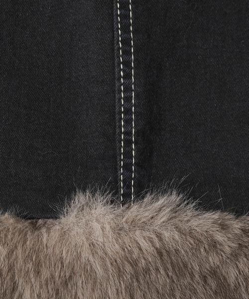 3.3 Field Trip (3.3フィールドトリップ)の「3.3 Field Trip/ファードッキングミニスカート(スカート・レディース・ネイビー/ブラック・SMALL/MEDIUM)」の22枚目の写真