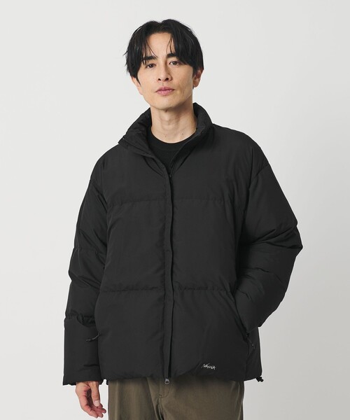 NANGA(ナンガ)の「<NANGA × koti BEAUTY&YOUTH>スタンドカラー ダウン ジャケット(ダウンジャケット/コート・メンズ・ダークグレー/ブラック・L/S/M)」の11枚目の写真