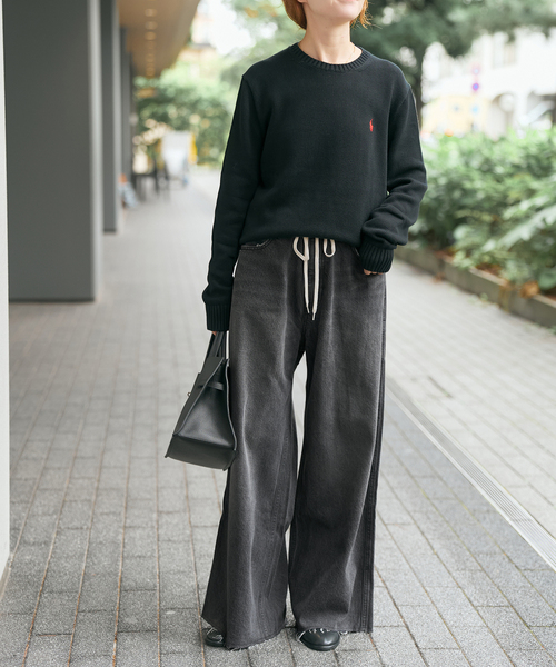 スピック＆スパン（Spick and Span）/5 1/2 12OZ DRAWSTRINGDENIM セール】5 1/2 12OZ DRAWSTRINGDENIM（デニムパンツ）｜Spick & Span