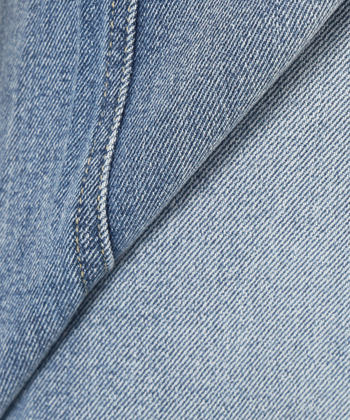 Spick & Span（スピックアンドスパン）の「5 1/2 12OZ DRAWSTRINGDENIM（デニムパンツ・レディース・ブルー系その他/ブラック・26/27/28）」の4枚目の写真