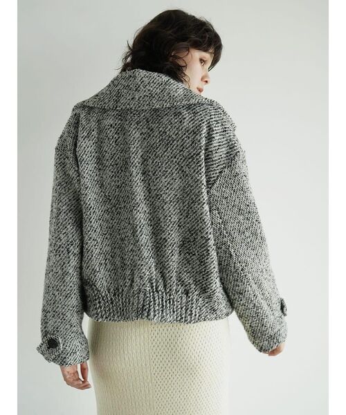 FIKA.(フィーカ)の「Woven jacquard jacket(その他アウター・レディース・ブラック/ブラウン・MEDIUM)」の18枚目の写真