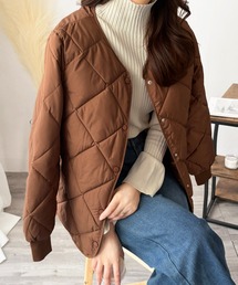 Amulet（アミュレット）の「軽やかに羽織れてあたたかい万能アウター◎キルティングジャケット（その他アウター）」