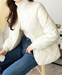 Amulet（アミュレット）の「軽やかに羽織れてあたたかい万能アウター◎キルティングジャケット（その他アウター）」