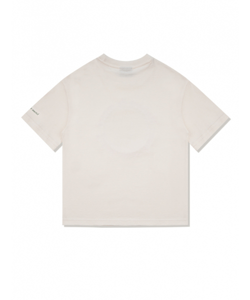 FABULOUS ARCHIVE(ファビュラスアーカイブ)の「ウィメンズベアフレンズリラックスクロップTシャツクリームグリーン(FCC2TS386W)(Tシャツ/カットソー・レディース・アイボリー・SMALL/MEDIUM)」の2枚目の写真