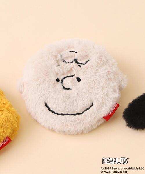 THE SHOP TK (ザ ショップ ティーケー )の「PEANUTS/ピーナッツ チャーリー・ブラウン ファーポーチ(ショルダーバッグ・レディース・ライトベージュ・00)」の1枚目の写真