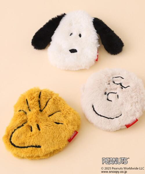 THE SHOP TK (ザ ショップ ティーケー )の「PEANUTS/ピーナッツ チャーリー・ブラウン ファーポーチ(ショルダーバッグ・レディース・ライトベージュ・00)」の2枚目の写真
