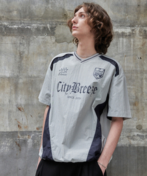 CITYBREEZE UNI（シティーブリーズユニ）の「シティナイロンユニフォーム半袖Tシャツ_GREY（Tシャツ/カットソー）」