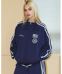 NYXX（エヌワイエックスエックス）の「RAGLAN TRACK TOP NAVY（ナイロンジャケット）」