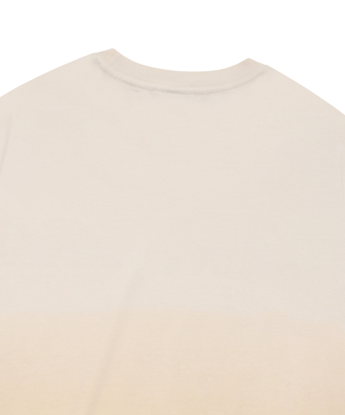 COVERNAT(カバーナット)の「ダイングアセンティックロゴTシャツベージュ(Tシャツ/カットソー・レディース・その他・LARGE/MEDIUM/SMALL/X-LARGE)」の4枚目の写真
